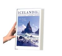 B5 Bloc de notas grande grueso para estudiantes B5-56 (la más hermosa Islandia)