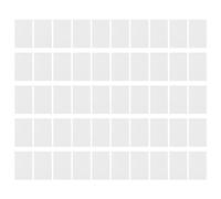 B5 Cubierta de Papel Translúcida Mate, Protectora Impermeable y Flexible para Encuadernación, 50 Unidades Blancas - Resistente, Reutilizable y Perfecta para Informes y (Blanca)