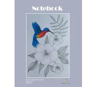 B5 Grid Composition Graph Paper Notebook "Hummingbird" for math, graphing, writing and more Large Size 8,5 x 11 in, 120 Pages: For teens, students, ... use, the Great Size to fit in your Backpack