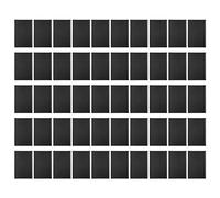 B5 Page Protectors 50 Pack | Translucent Frosted Covers for Reports/Presentations/Documents | Spill - Protective & Rollable PP Sheet Protectors | Removable Binding for Loose (Black color)