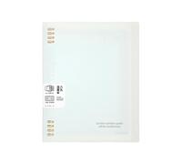 B5 Walking in The Clouds is not Easy. Libro de hojas sueltas, libro manual simple a juego de color crema, azul