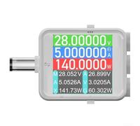 B50 - Comprobador digital para voltaje, corriente y potencia, CC 0-80 V/12 A, 960 W, 16 bits para Adc, visualización de datos en tiempo real con grabación de curvas, 5517/5521/5525 conectores DC