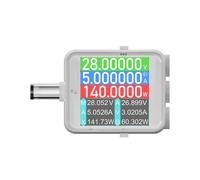 B50 DC5.5 Probador Pantalla Digital Voltímetro Amperímetro Medidor de Vatios Monitor de Potencia de Corriente Continua Voltaje 5517 5521 5520