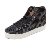 B6682 sneaker alta donna ALEXANDER SMITH LONDON nero/grigio/marrone shoe woman