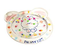 Ba-by - Alfombrilla de agua inflable sensorial para t0ddler, centro de actividades interactivo de desarrollo, tapete de agua para el tiempo de abajo para guardería, guardería interior