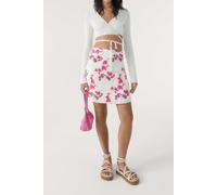 BA&SH Jupe Eka Ecru Talla: 3 | Mini Faldas Outlet | Mujer | Marrón