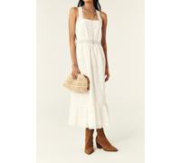 BA&SH Robe Austin Ecru Talla: L | Vestidos Midi Outlet | Mujer | Marrón