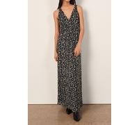 BA&SH Robe Becky Noir Talla: L | Vestidos Maxi Outlet | Mujer