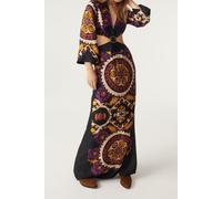 BA&SH Robe Falva Noir Talla: S | Vestidos Maxi Outlet | Mujer