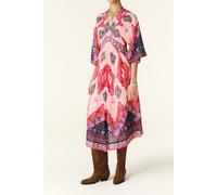 BA&SH Robe Yin Rose Talla: 2 | Vestidos Midi Outlet | Mujer | Rosa