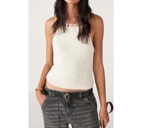 BA&SH Top Cedric Ecru Talla: 2 | Camisetas de Tirantes Outlet | Mujer | Marrón