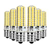 BA15D E11 E17 G9 G4 LED Silicone Light 5730 SMD 80LED Dimmable Energy Saving Lamp 7W 2700k LED Bulbs Can Be Used In The Living Room AC110V Warm White (E17)