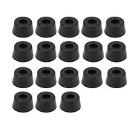 Ba18 PCS Mobiliario Pies Pads, mesa de goma sintética Metera de pies, alfombra de pies sin deslizamiento, almohadilla de pie de protección de muebles para sillas de mesas gabinetes