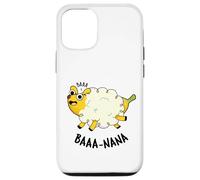 Baa-nana Funny Banana Juego de palabras Carcasa para iPhone 12/12 Pro