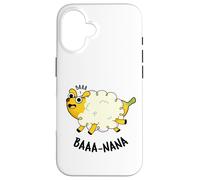 Baa-nana Funny Banana Juego de palabras Carcasa para iPhone 16