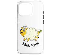 Baa-nana Funny Banana Juego de palabras Carcasa para iPhone 16 Pro