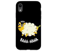 Baa-nana Funny Banana Juego de palabras Carcasa para iPhone XR