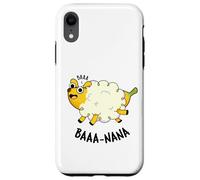 Baa-nana Funny Banana Juego de palabras Carcasa para iPhone XR