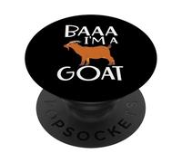 Baaaa Soy una Cabra Billy Cabra PopSockets PopGrip Adhesivo
