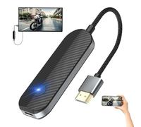 baabeash Adaptador de Pantalla Inalámbrico,1080P Alta Definición - Adaptador de Streaming WiFi para Películas,para el Monitor de Computadora Portátil, Hogar, Dormitorio, Apartamento y