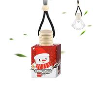 baabeash Ambientador de coche | Difusor de aroma navideño para vehículo Teoría del aroma para interior, teoría aromática de larga duración, interior para fiestas festivas, automovilistas, espejo