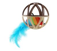 baabeash - Bolas interactivas con Campanilla y Sonido - Juegos de Interior para Masticar Accesorios para Perro Cachorro Ejercicio estimulación Caza aburrimiento Navidad para Juego Interior