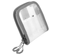 baabeash Bolsa de aparejos | Caja cebos de arrastre | Portaobjetos transparente impermeable para accesorios principiantes excursiones kayak barco, Color: naranja, Fare riferimento alla descrizione