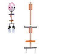 baabeash Estantería para equipo de ciclismo - Rack vertical de ciclismo - Almacenamiento de bicicletas para interiores - Para ciclocomputadoras gafas taller sótano lavandería cobertizo apartamento