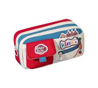 baabeash Estuche - Portalápices | Bolsa para bolígrafos de estética Vintage de Gran Capacidad con Cremallera, Porta Objetos para papelería, Lake Blue, riferimento Alla descrizione, Consulte la