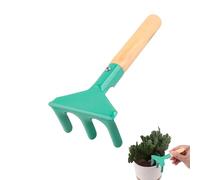 baabeash Herramientas De Jardinería para Niños - Rastrillo Pequeño De Metal para - para Plantar, Remover y en Jardín | para Aflojar Tierra Plantar En Patio Jardín Y Hogar para