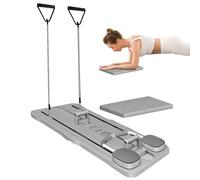 baabeash Plank Trainer Bauchboard,sicheres Pilates-Reformer-Set - estable Automatisches Rückfederungs Core Trainingsgerät für Rückenmuskulatur Balance Unisex Indoor Outdoor Gym