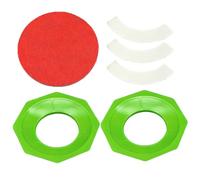 baabeash Soporte para bolas de bolos | 2 piezas Equipo para el mantenimiento de superficies - Estación para lijar bolas de bolos | Ideal para regalo niños hombres familia