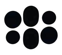 baabeash Tiritas para zapatos - 6 unidades adhesivo transpirable autoadhesivo para punta y lado, refuerzo interior para talón - Para trabajo, senderismo, correr, zapatillas, botas, punta y suela