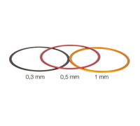 Baader Anillos de ajuste fino T2 0,3 / 0,5 / 1 mm