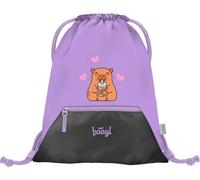 Baagl Bolsa de deporte para niñas - Bolsa impermeable para zapatos para niños - Escuela y jardín de infantes bolsa de deporte, bolsa de deporte, Cerdo de agua, large, Diseñador
