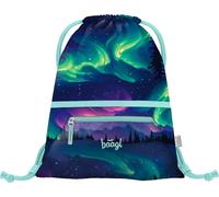 Baagl Bolsa de deporte para niñas - Bolsa impermeable para zapatos para niños - Escuela y jardín de infantes bolsa de deporte, bolsa de deporte, Aurora, L, Diseñador