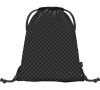 Baagl Bolsa de deporte para niñas y mujeres - Bolsa de zapatos, bolsa de deporte para escuela y guardería, mochila deportiva (Ska Gris)