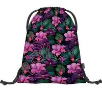 Baagl Bolsa de deporte para niñas y mujeres - Bolsa de zapatos, bolsa de deporte para escuela y guardería (Paradise)