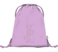 Baagl - Bolsa de deporte para niños, impermeable para niños, escuelas y jardines de infancia para niños, bolsa de deporte con cordón para niños, mochila con cordón, Levander, 46 x 36 cm