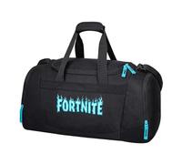 Baagl Bolsa de Deporte para niños, niñas, niños y Adolescentes, Elegante Bolsa de Viaje con Compartimento para Zapatos, Bolsa para Deportes, fútbol, Ballet, Escuela y Ocio, 25 l, Fortnite Blue