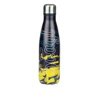Baagl Cantimplora infantil para niños y niñas, botella de acero inoxidable a prueba de fugas y termo, sin BPA, termo para escuela y excursiones, 500 ml (Dune)