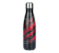 Baagl Cantimplora infantil para niños y niñas, botella de acero inoxidable a prueba de fugas y termo, sin BPA, termo para escuela y excursiones, 500 ml (Volcano)
