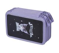 Baagl Estuche de 3 compartimentos para niños y niñas, estuche escolar, estuche escolar, estuche escolar, estuche para lápices, Kuromi Fortune Dream, 20 x 13 x 9 cm, Colorido, divertido, moderno