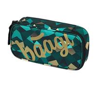 Baagl Estuche para niñas - Estuche escolar para artículos de papelería, estuche escolar, estuche para niños, estuche escolar, Skate Polygon, Estuche para