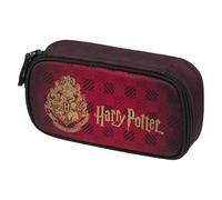 Baagl Estuche para niñas - Estuche escolar para artículos de papelería, estuche escolar, estuche para niños, estuche escolar, Harry Potter Hogwarts Vino Rojo, 23 x 12 x 5 cm, Colorido, divertido