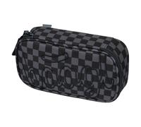 Baagl Estuche para niñas - Estuche escolar para artículos de papelería, estuche escolar, estuche para niños, estuche escolar, Skate Ska Gris, 23 x 12 x 5 cm, Colorido, divertido, moderno, práctico