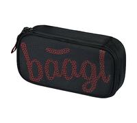 Baagl Estuche para niñas - Estuche escolar para artículos de papelería, estuche escolar, estuche para niños, estuche escolar, Skate Red, Estuche para