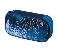 Baagl Estuche para niñas - Estuche escolar para artículos de papelería, estuche escolar, estuche para niños, estuche escolar, Skate Steel, Estuche para