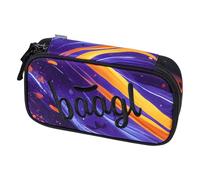 Baagl Estuche para niñas - Estuche escolar para artículos de papelería, estuche escolar, estuche para niños, estuche escolar, Vibe, Colorido, divertido, moderno, práctico