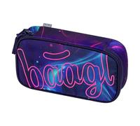 Baagl Estuche para niñas - Estuche escolar para artículos de papelería, estuche escolar, estuche para niños, estuche escolar, Nova, Colorido, divertido, moderno, práctico